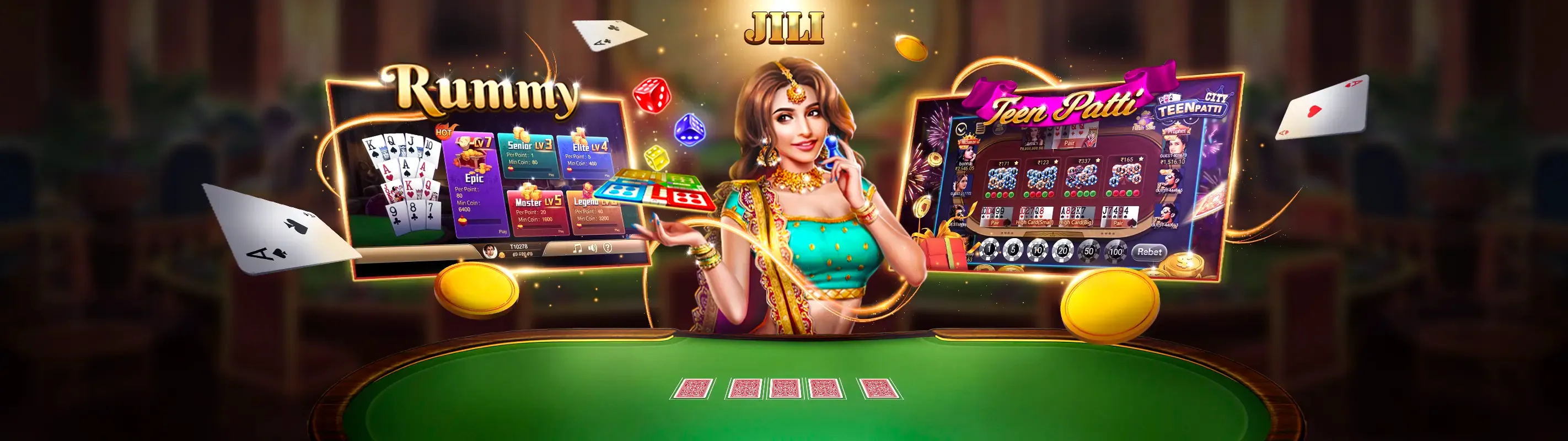 Bàn chơi Baccarat sang trọng tại v6bet đăng nhập